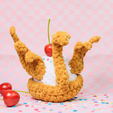 Load image into Gallery viewer, Swan Cream Puff Plush