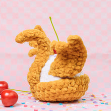 Load image into Gallery viewer, Swan Cream Puff Plush