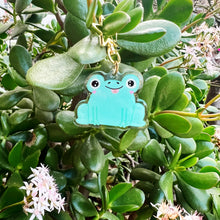 Load image into Gallery viewer, Mint Green Froggy Charm
