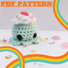 Load image into Gallery viewer, PDF PATTERN: The Ice Cream Octoscoop
